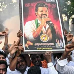 vijay tvk win celebrate
