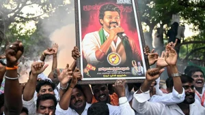 vijay tvk win celebrate
